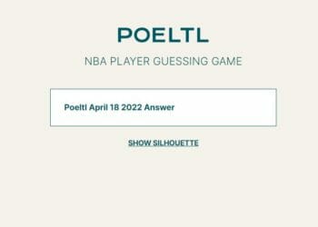 Poeltl April 18th NBA 53 Wordle Answer 2022