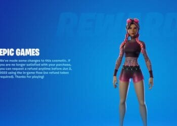 Beach Jules Refund Token Message Fortnite