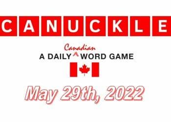 Daily Canuckle - 29th May 2022
