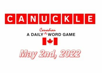 Daily Canuckle - 2nd May 2022
