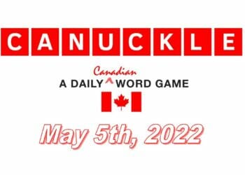 Daily Canuckle - 5th May 2022