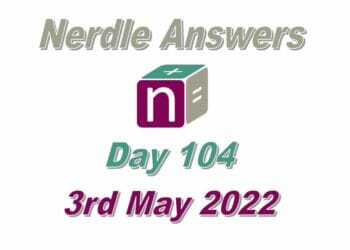 Daily Nerdle 104 - May 3rd, 2022