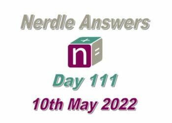 Daily Nerdle 111 - May 10th, 2022