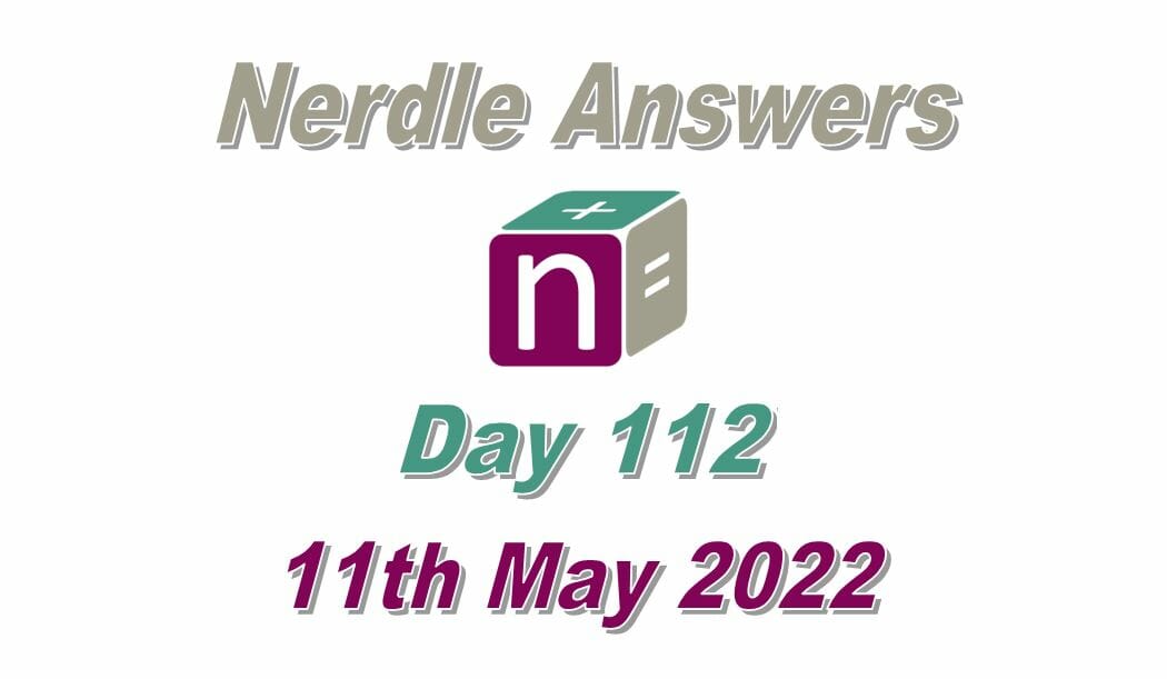 Daily Nerdle 112 - May 11th, 2022