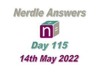 Daily Nerdle 115 - May 14th, 2022