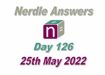 Daily Nerdle 126 - May 25th, 2022