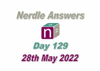 Daily Nerdle 129 - May 28th, 2022