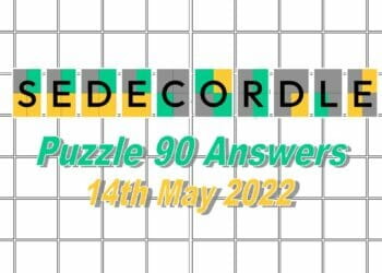Daily Sedecordle 90 - May 14th 2022