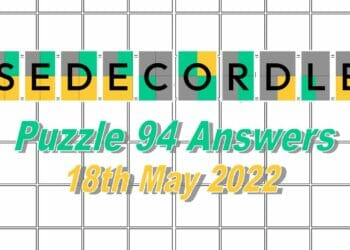 Today’s ‘Sedecordle’ 94 May 18, 2022 Answers – 16 Word Game Hints and Solutions (5/18/22)