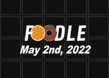 Foodle Answer Today - 2nd May 2022