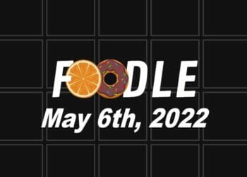 Foodle Answer Today - 6th May 2022