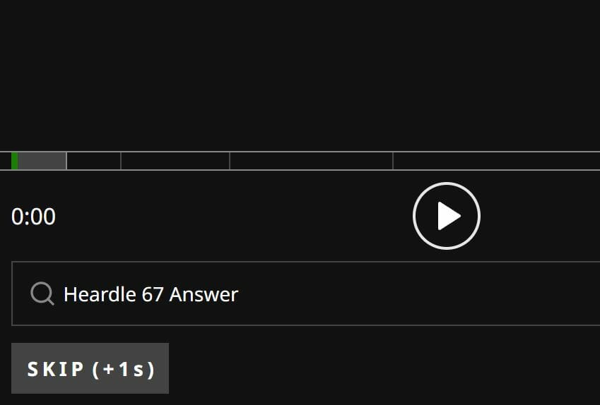 Heardle May 3 Answer Song of the Day 67 Hints Today
