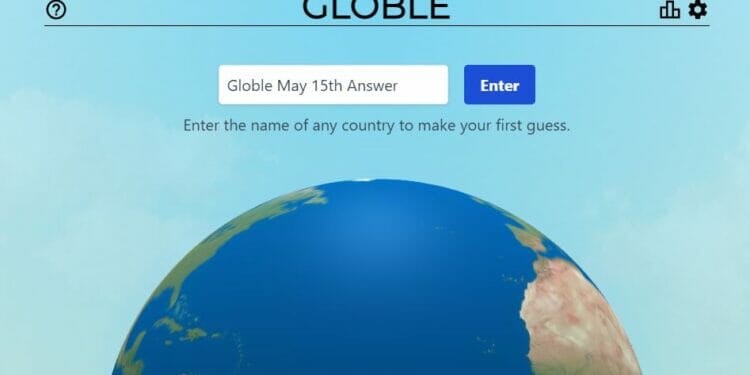 May 15 Globle World Game Answer Today Hint
