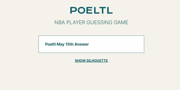 Poeltl May 15 Answer Today NBA Player Hints 80