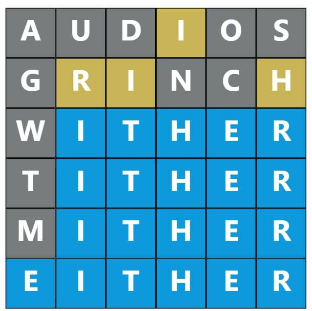 Word Hurdle 243 Morning Answer - 20th May 2022