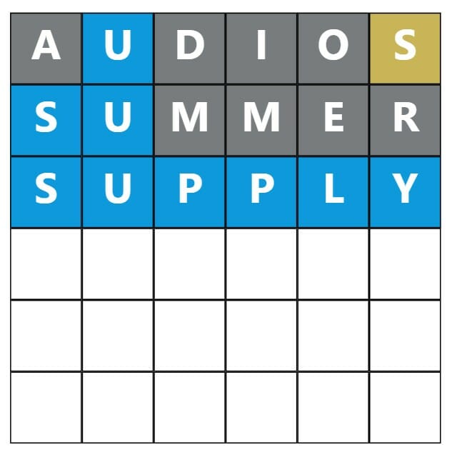 Word Hurdle 244 Afternoon Answer - 20th May 2022