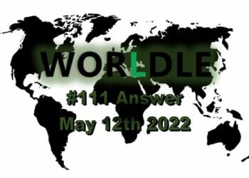 Worldle 111 - May 12th 2022