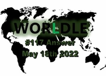 Worldle 117 - May 18th 2022