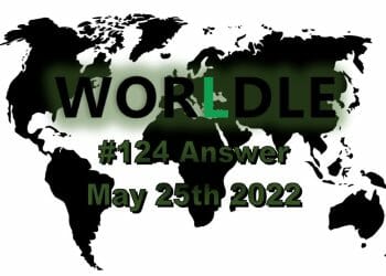 Worldle 124 - May 25th 2022