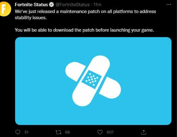 3.59 Fortnite Update
