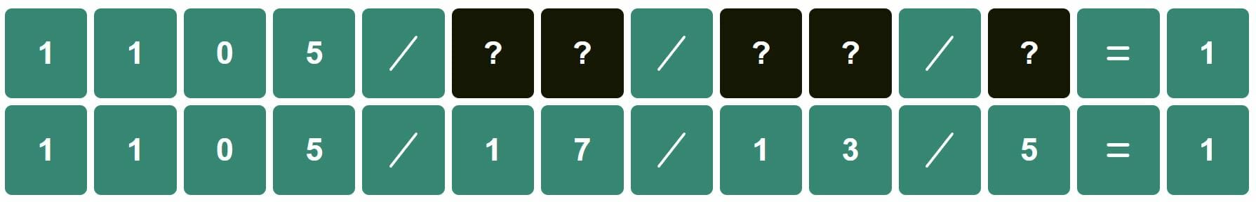 Bonus Prime Pro Nerdle Answer - Tweeted 4th June 2022
