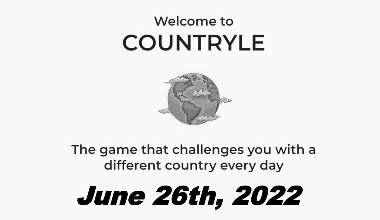 Countryle Answer - June 26th 2022