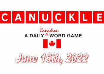 Daily Canuckle - 16th June 2022