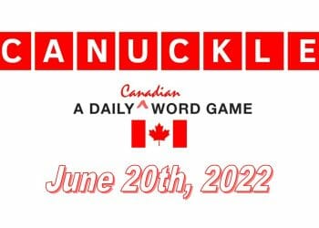 Daily Canuckle - 20th June 2022