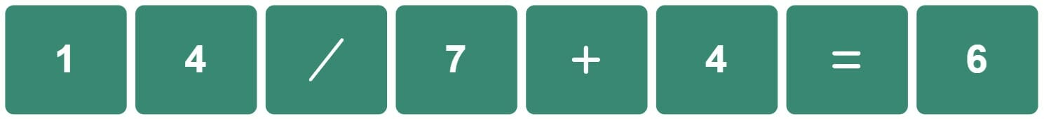 Daily Classic Nerdle Answer 139 - 7th June 2022