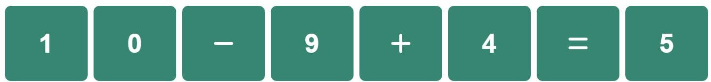 Daily Classic Nerdle Answer 155 - 23rd June 2022