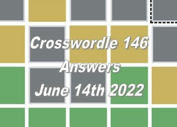 Daily Crosswordle 146 - 14th June 2022