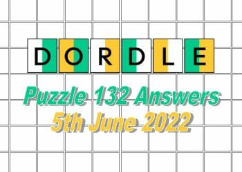 Daily Dordle 132 - June 5th 2022