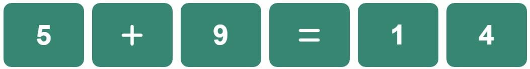 Daily Mini Bi-Nerdle Answer 1 - 18th June 2022