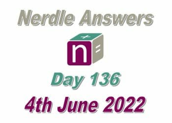 Daily Nerdle 136 - June 4th, 2022