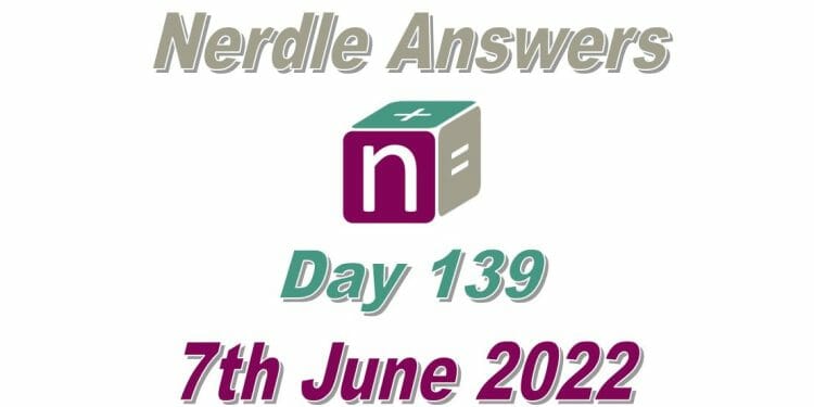 Daily Nerdle 139 - June 7th, 2022