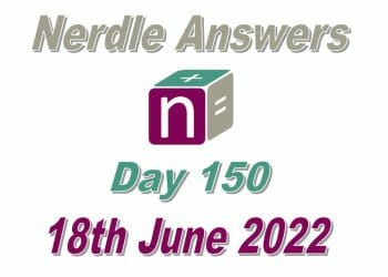 Daily Nerdle 150 - June 18th, 2022