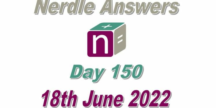 Daily Nerdle 150 - June 18th, 2022