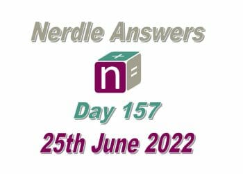 Daily Nerdle 157 - June 25th, 2022
