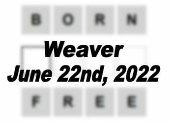 Daily Weaver - 22nd June 2022
