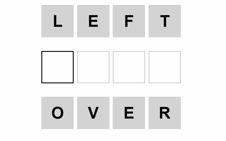 Daily Weaver Puzzle - 18th June 2022