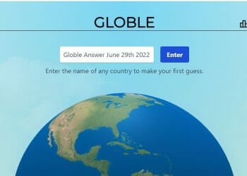 Globle Answer Today June 29 2022 Solution