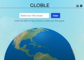 June 15th Globle World Game Answer Today Hint