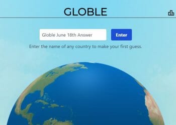 June 18th Globle World Game Answer Today Hint