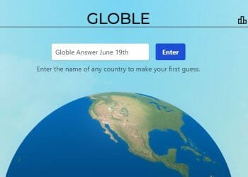 June 19th Globle World Game Answer Today Hint