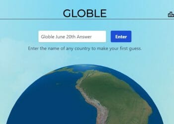 June 20th Globle World Game Answer Today Hint