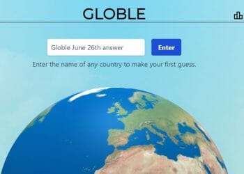 June 26 2022 Globle World Game Answer Today Hint