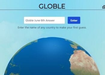 June 6th Globle World Game Answer Today Hint