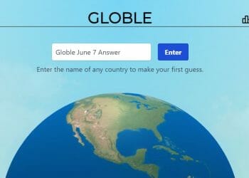 June 7th Globle World Game Answer Today Hint