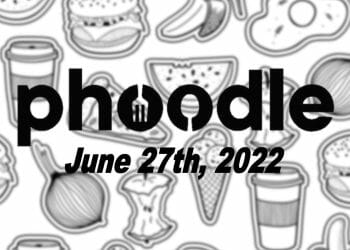 Phoodle Answer - June 27th 2022