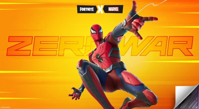 Spider-Man Zero War Fortnite Skin